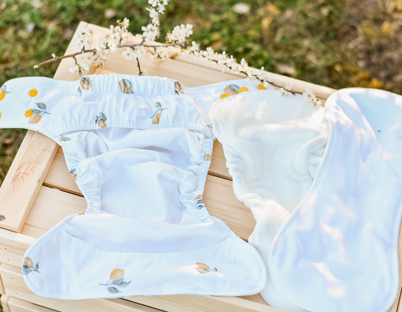 Bamboo cotton inserts with microfleece